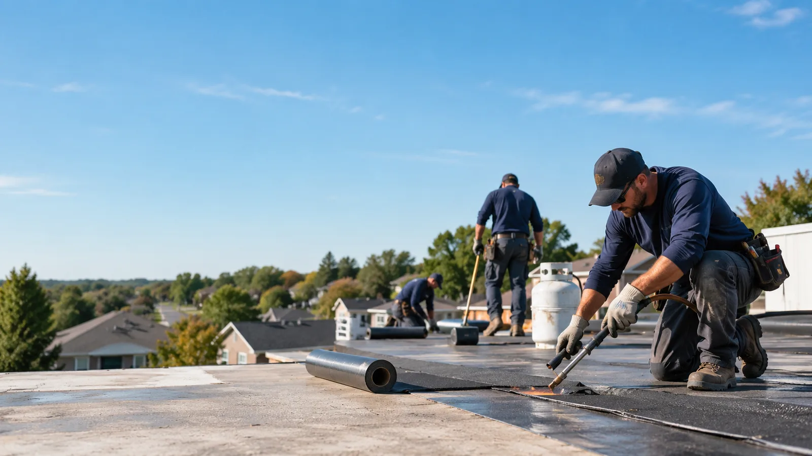 Flat Roof Leak Repair providers in Chrisney, IN